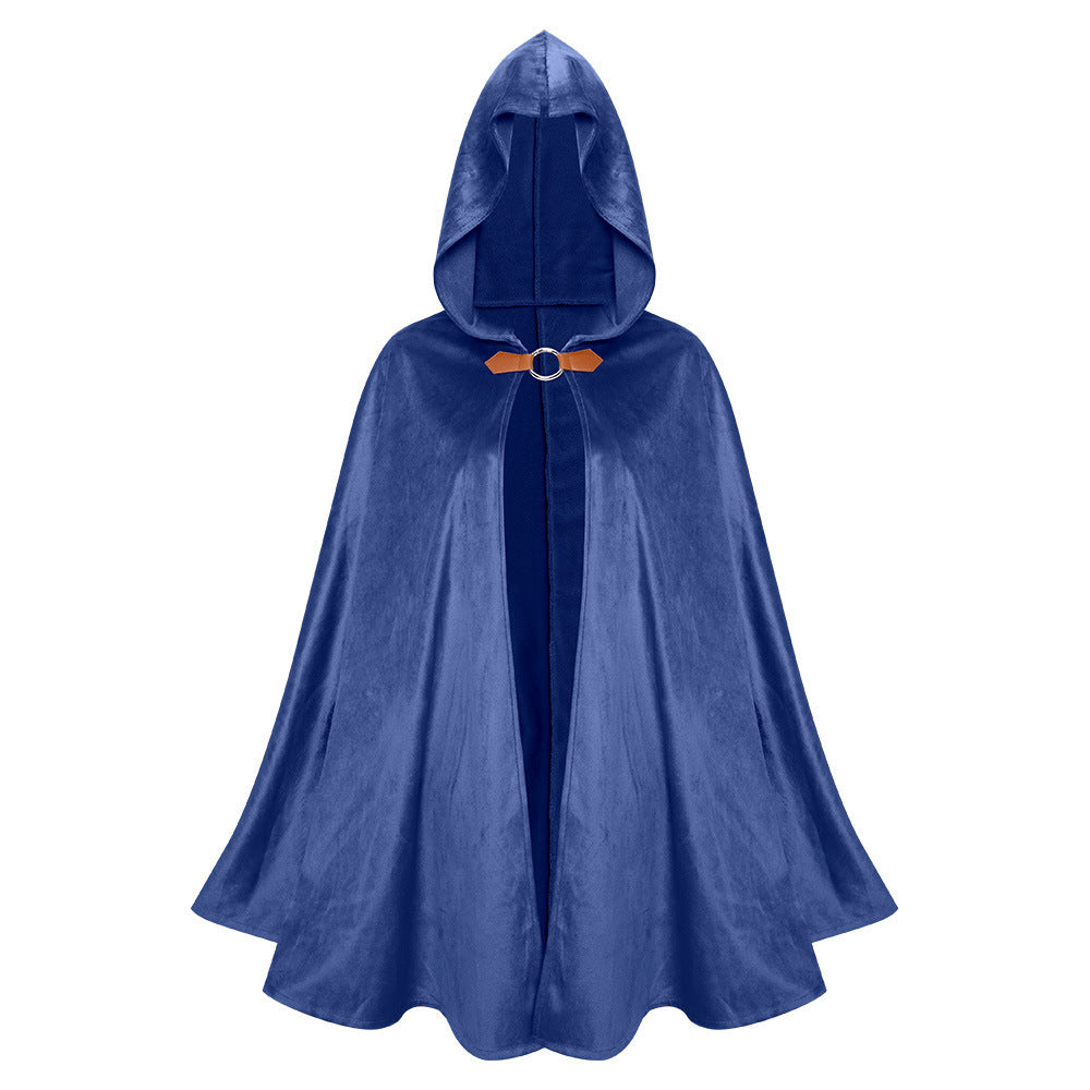 Fashion Retro Cloak Hooded Cape