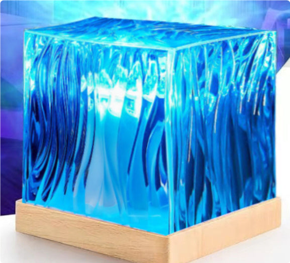 Northern Lights Water Ripple Projection Lamp Ambience Light Gift Bedroom Bedside Lamp Living Room Atmosphere