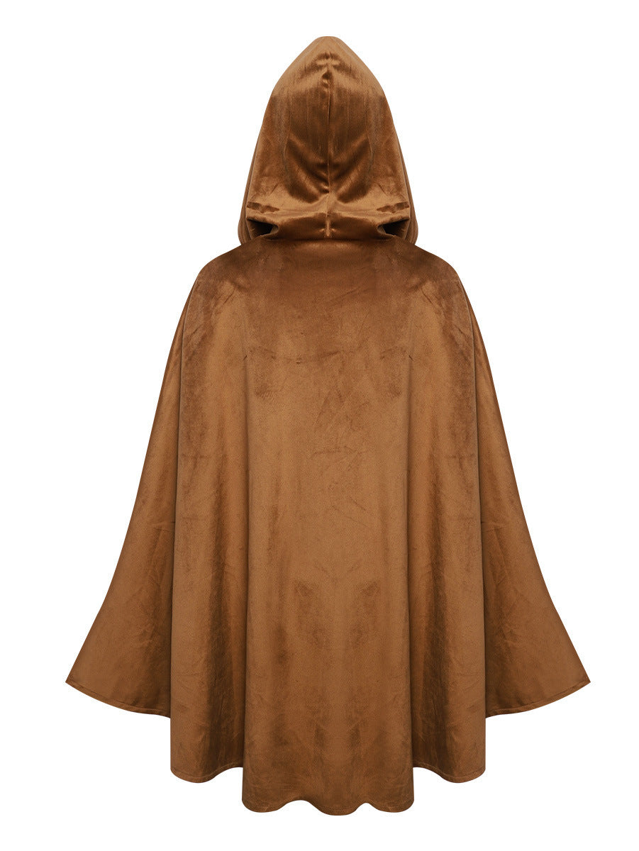 Fashion Retro Cloak Hooded Cape