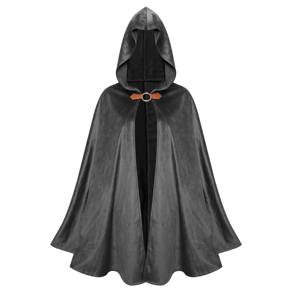 Fashion Retro Cloak Hooded Cape