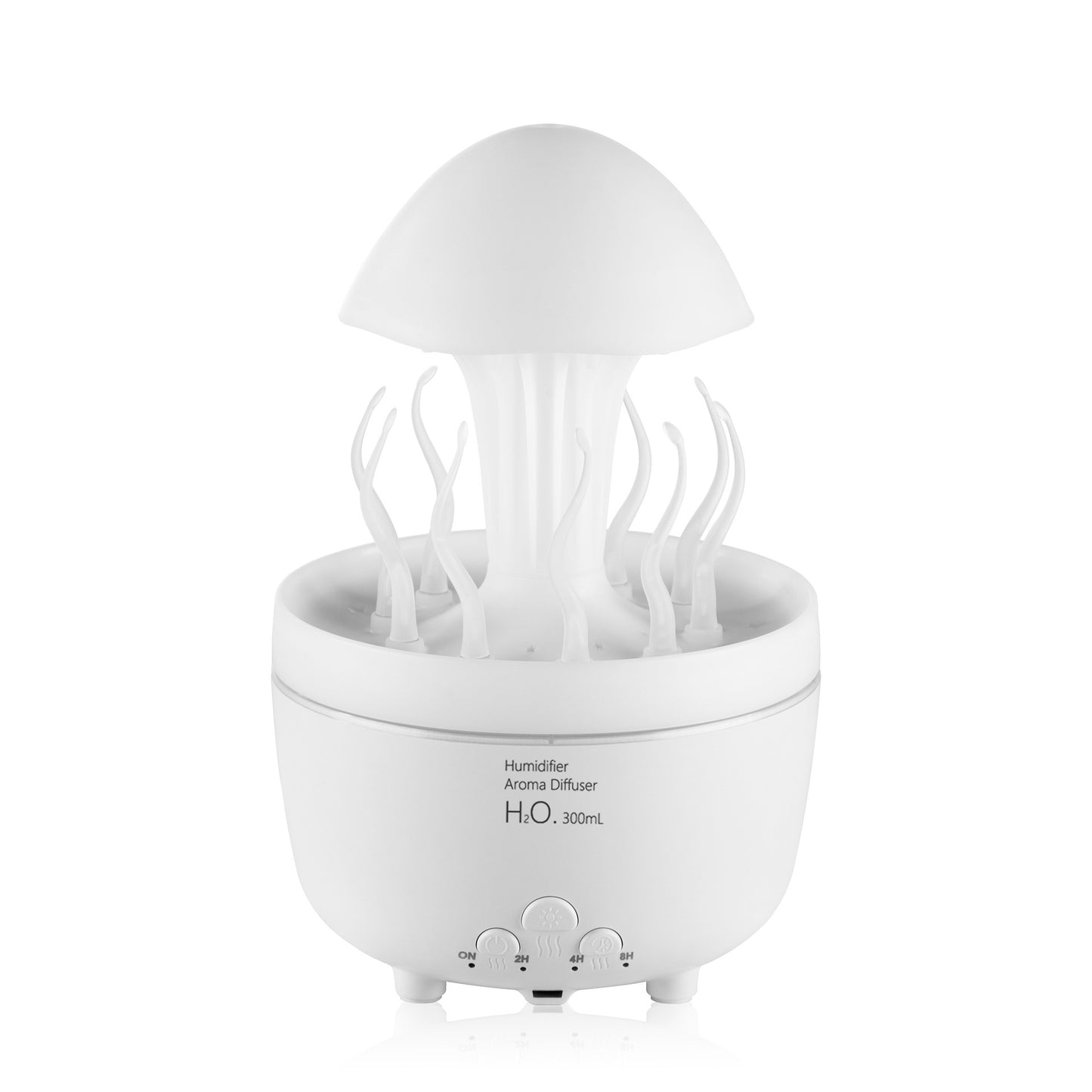 Rotating Water Drop Aroma Diffuser Household Colorful Night Lamp