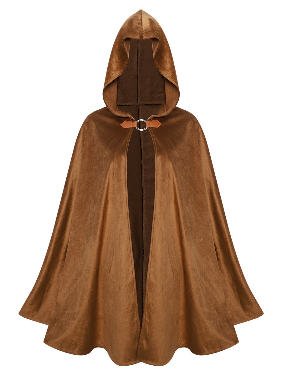 Fashion Retro Cloak Hooded Cape